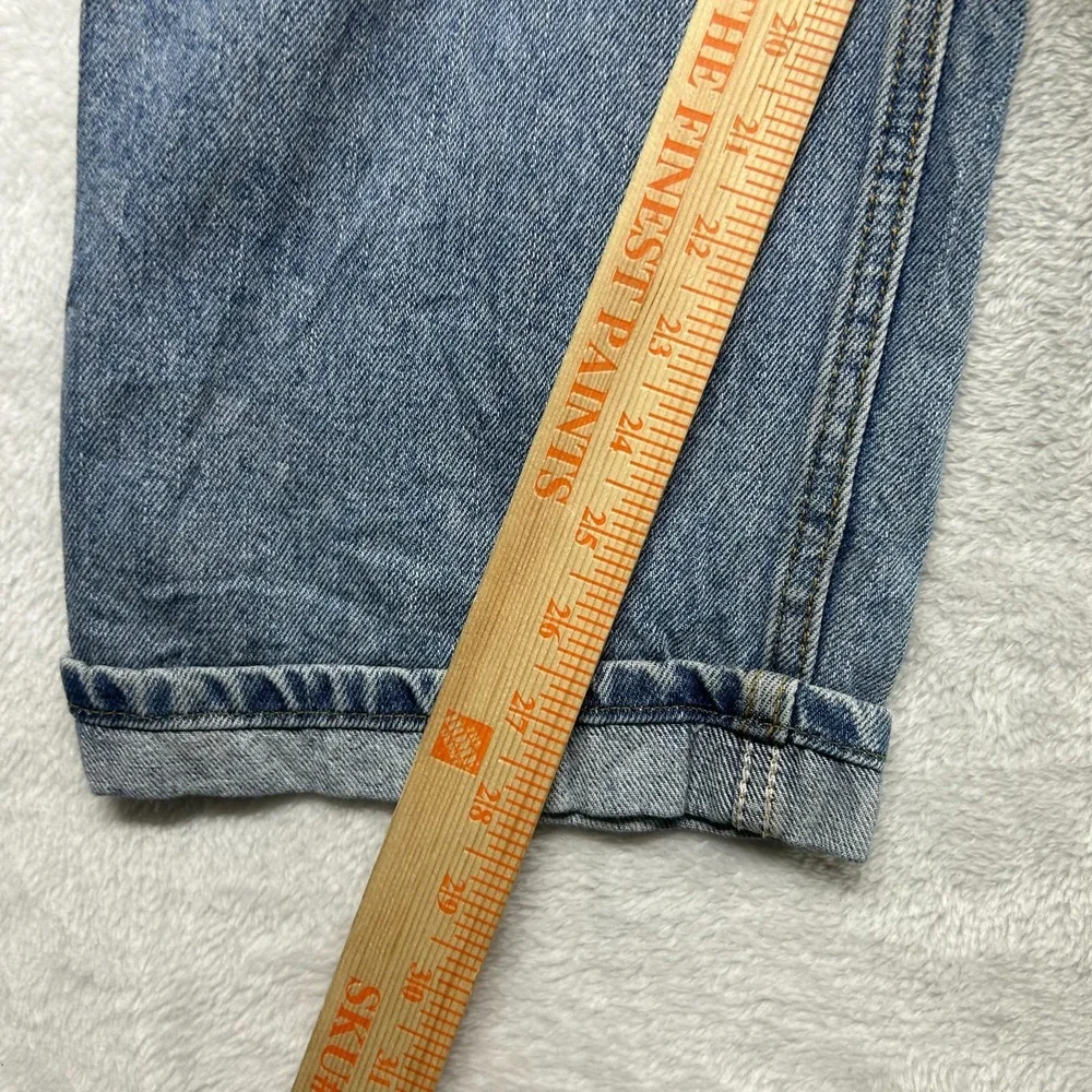 Levi's 505 Regular‎ Fit Jeans Men's Blue Denim Pockets Mid Rise Straight - 36X28